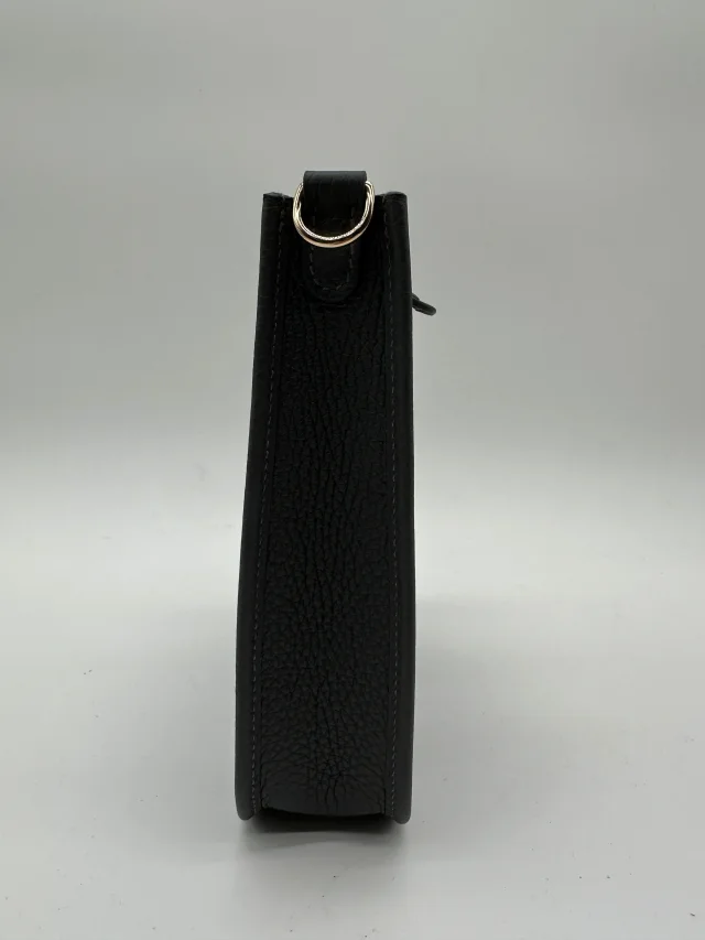 Hermès Mini Evelyne Ardoise Tourillon Clemence Gold Hardware in Clemence leather from Luxury Promise, photo 5 of 11