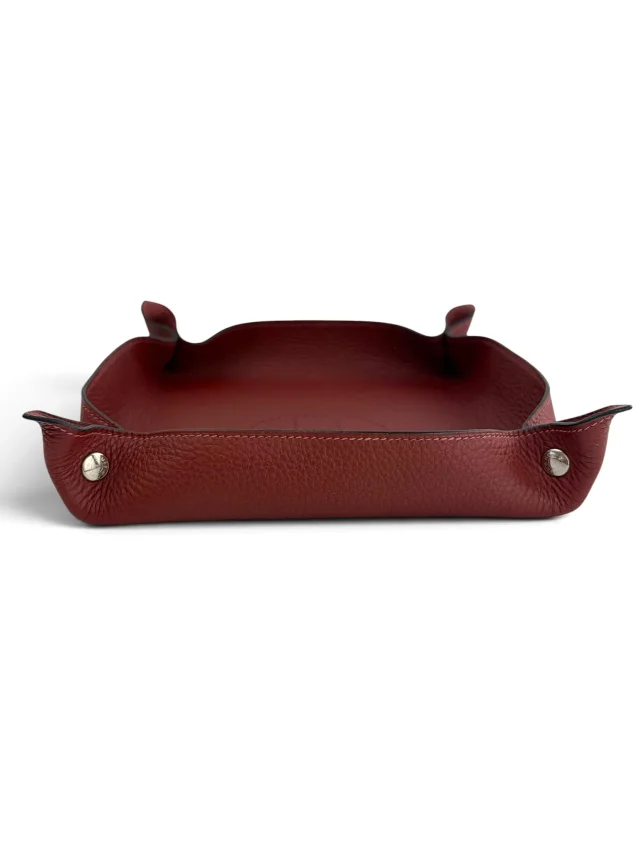 Hermès Mises et Relances H Evelyne Change Tray W/ Box in Clemence leather from Season 2 Consign, photo 3 of 4