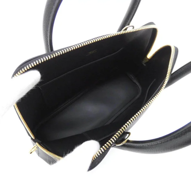 Hermès Bolide1923 Epsom Bag in Black Calfskin from LuxUness, photo 7 of 7