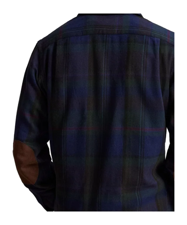 Polo Ralph Lauren Plaid Elbow-Patch Shirt, photo 3 of 7 from SENSER
