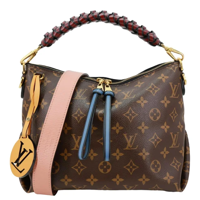 Louis Vuitton Beaubourg Mini Monogram Canvas Hobo Bag Bordeaux in Burgundy Coated canvas from Dallas Designer Handbags