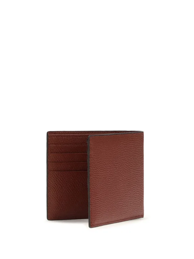 Valentino Garavani Vlogo Wallet — Red Calf Leather in Red Calfskin from HEWI