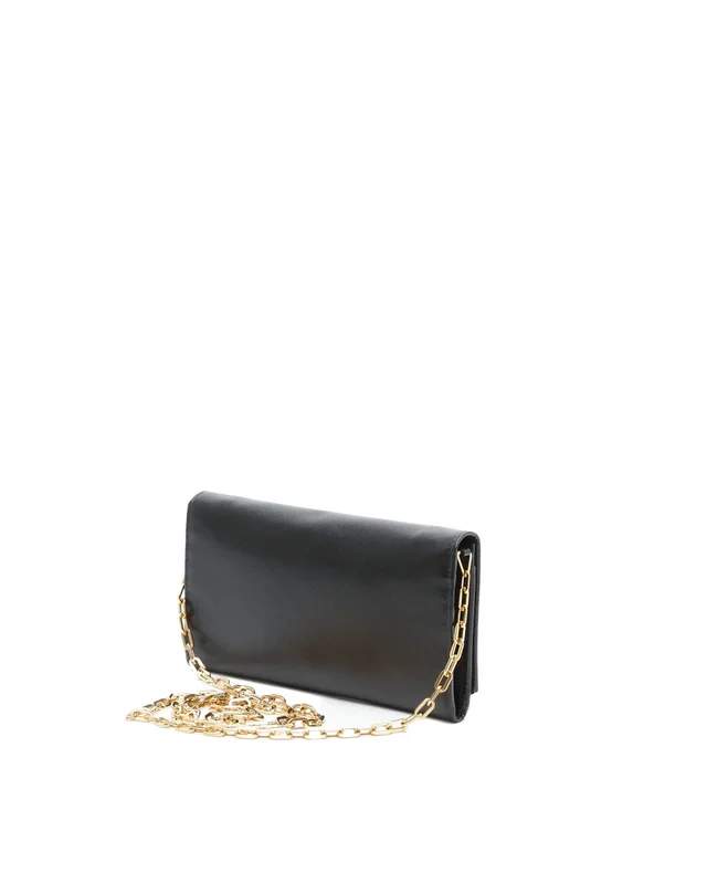 Prada Saffiano Wallet On Chain in Saffiano leather from A Retro Tale, photo 3 of 10