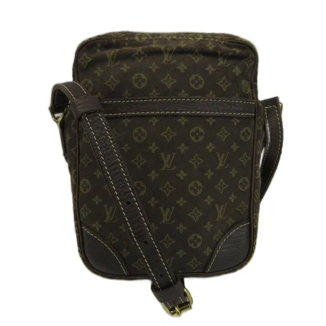 Louis Vuitton Monogram Mini Orchid Danube Shoulder Bag Pochette Canvas Leather in Canvas from The Reluxe
