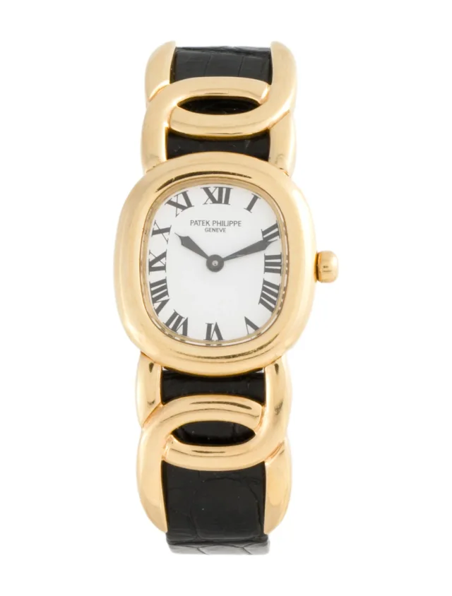Patek Philippe Ellipse D'Or Watch, 23mm in multicolor Crocodile from The RealReal