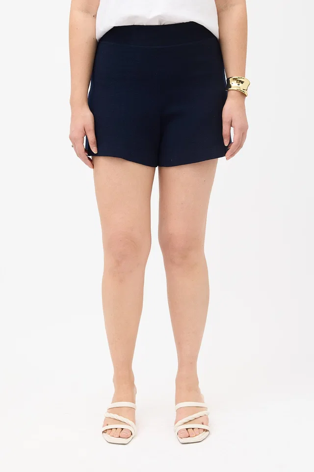 The Row Knit Mini Shorts from VSP Consignment