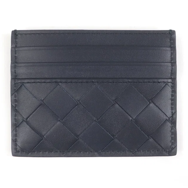 Bottega Veneta Intrecciato Leather Card Case in Woven leather from LuxUness