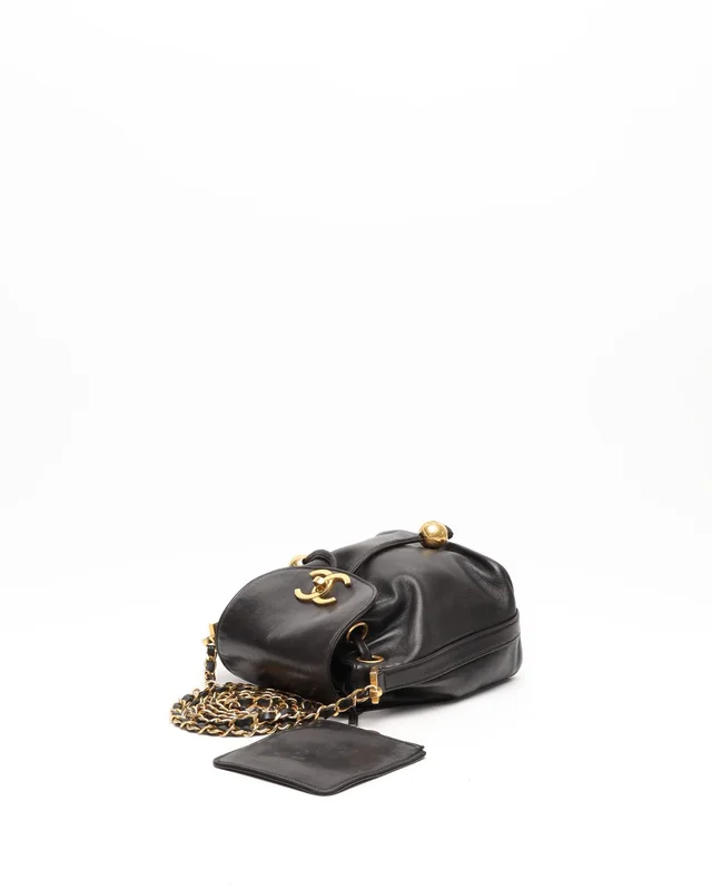 Chanel CC Chain Bucket Bag in Leather from A Retro Tale, photo 5 of 13