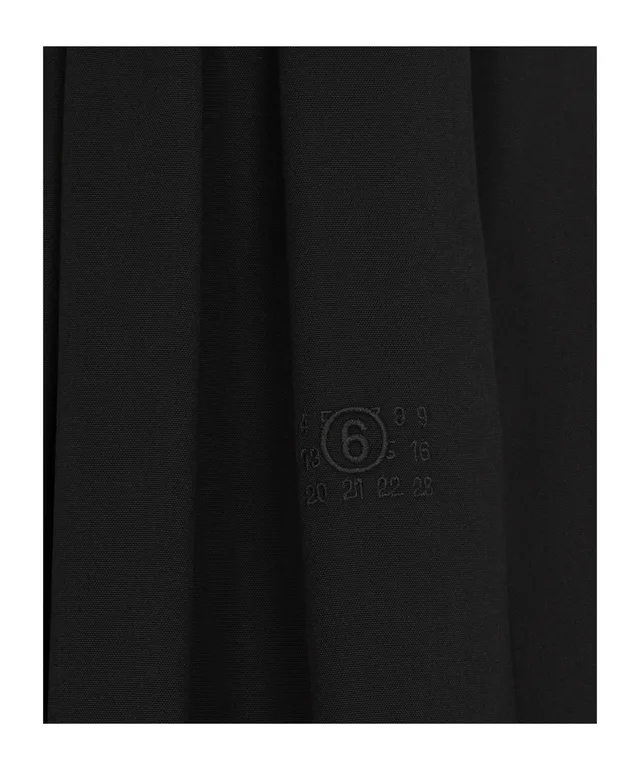 Mm6 Maison Margiela Gathered Wide Leg Shorts, photo 6 of 8 from SENSER