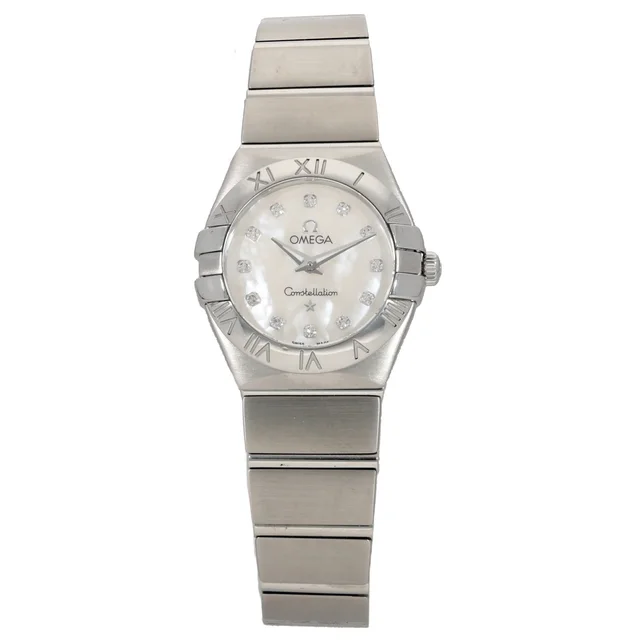 Omega Constellation 123.10.24.60.55.001 24mm Stainless Steel Watch from H&T