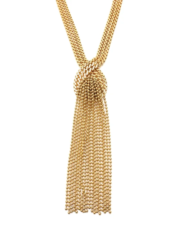 Dior Multi Chain Tassel Necklace from A Retro Tale, photo 2 of 2