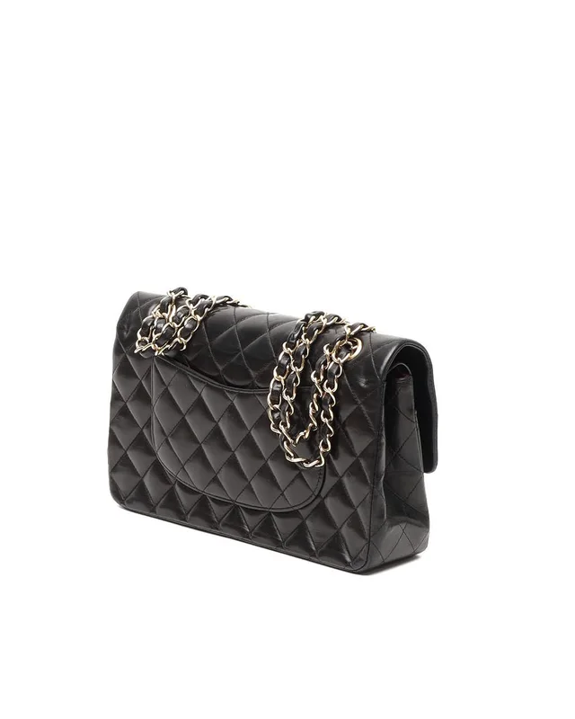 Chanel Classic Medium Double Flap Bag in Woven leather from A Retro Tale, photo 3 of 11