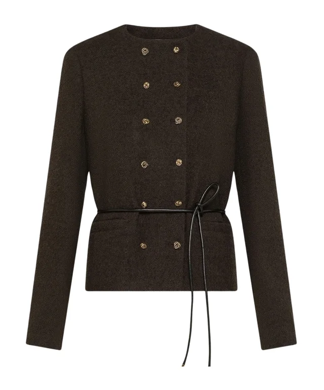 Seventy Wool blend jacket with belt from SENSER, photo 1 of 1