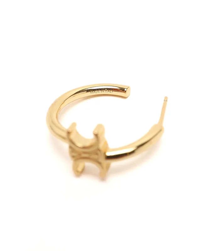 Celine Triomphe Hoop Earrings from A Retro Tale, photo 3 of 3