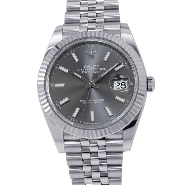 Rolex Datejust 41 W41mm Stainless Steel K18WG Slate Dial126334 from GALLERY RARE