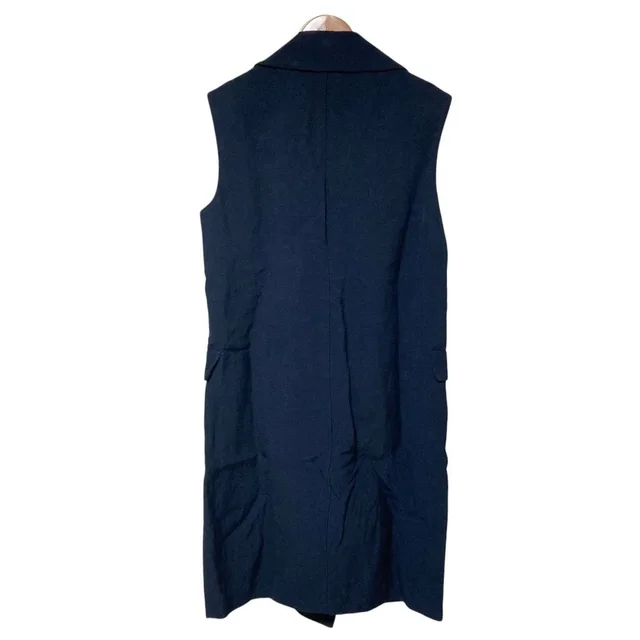 'S Max Mara Linen Blend Long Gilet from LuxUness, photo 2 of 3