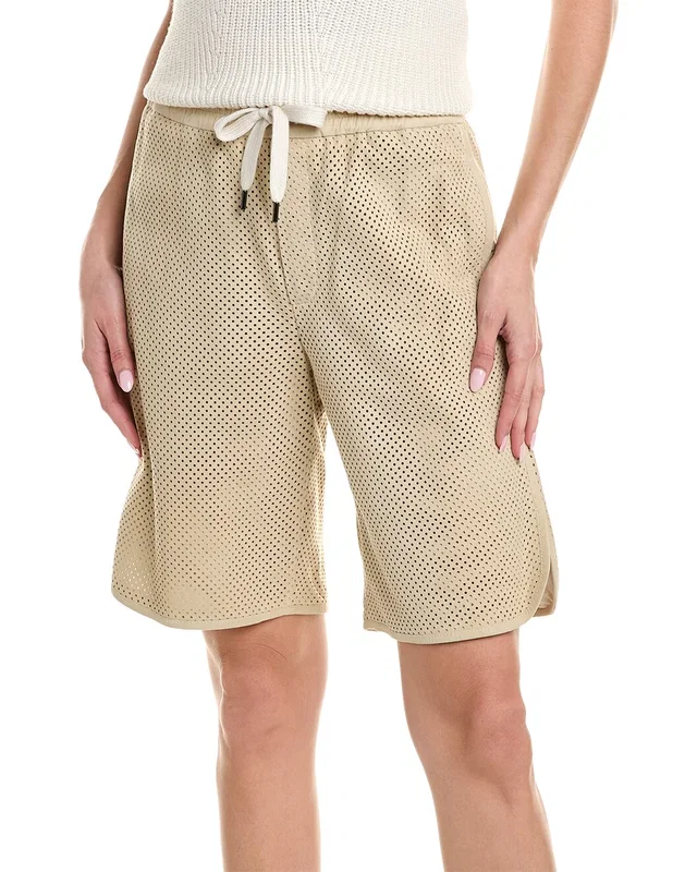 Brunello Cucinelli Leather Short, image 1 of 1 from Gilt