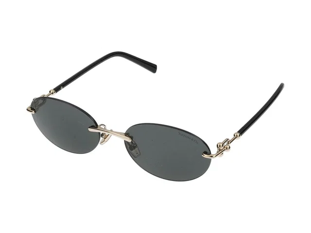 Tiffany & Co. 0tf3104d Rimless Metal Sunglasses — Gold in Gold from HEWI