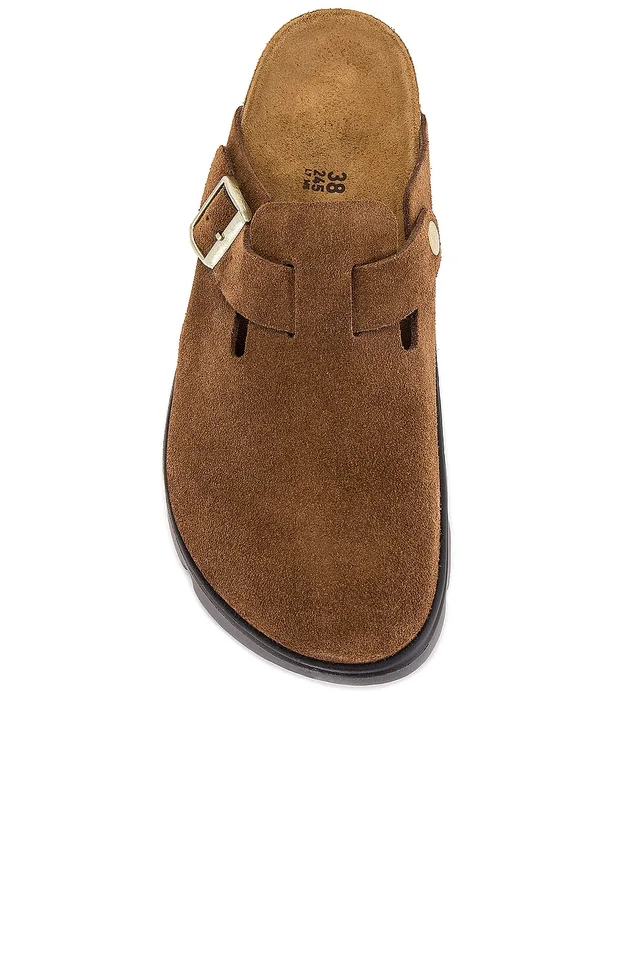 BIRKENSTOCK Boston Chunky in Dark Tea, photo 4 of 5 from REVOLVE (Canada)