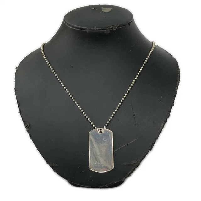 Gucci Necklace Dog Tag 29 from The Reluxe