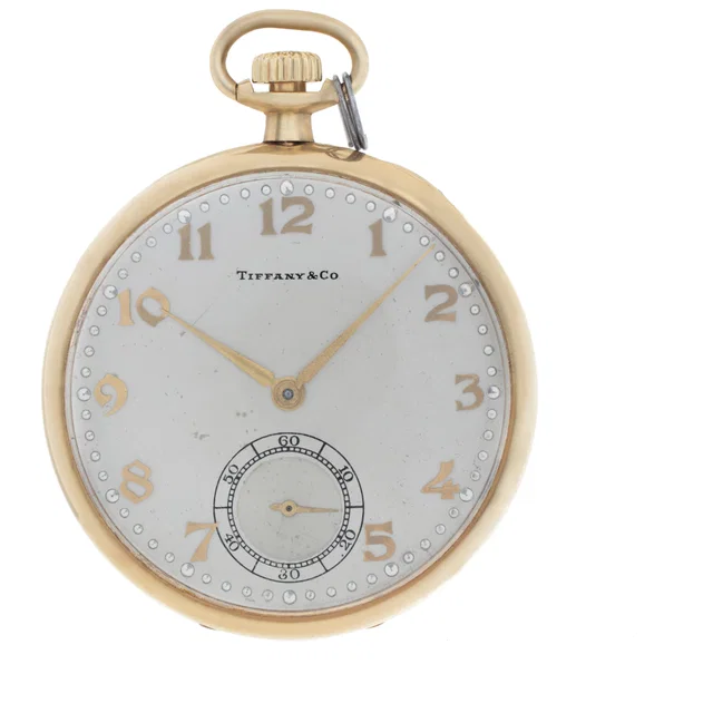 Tiffany & Co. pocket watch 34mm 921 in Yellow Gold from Gray And Sons
