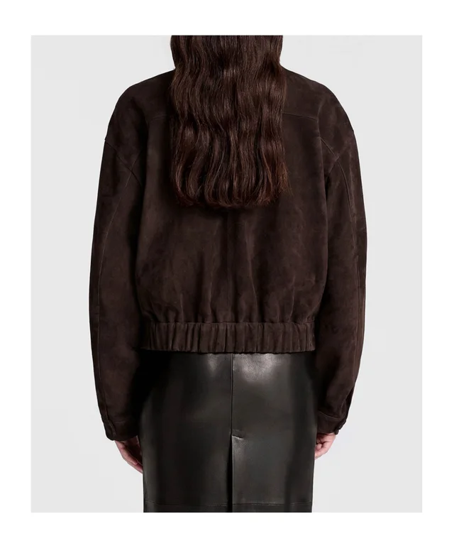 Nour Hammour Long-sleeve leather jacket, photo 5 of 5 from SENSER