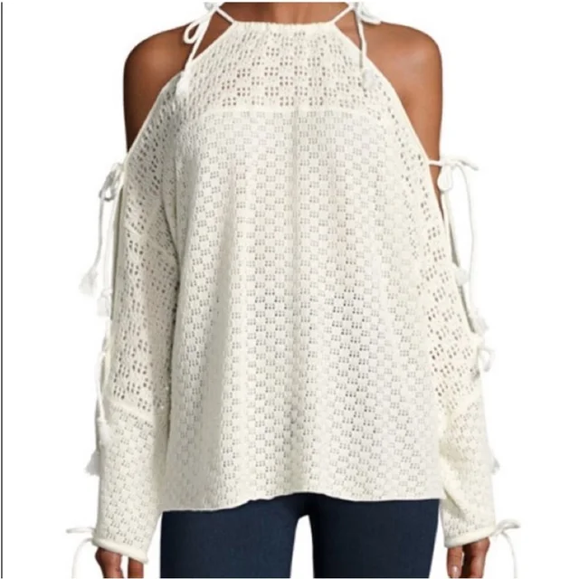 See By Chloe Crochet Top In Cloud Dancer in white from Poshmark