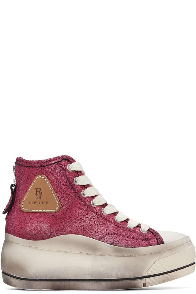 Pink Kurt High Top Sneakers, image 1 of 1 from SSENSE