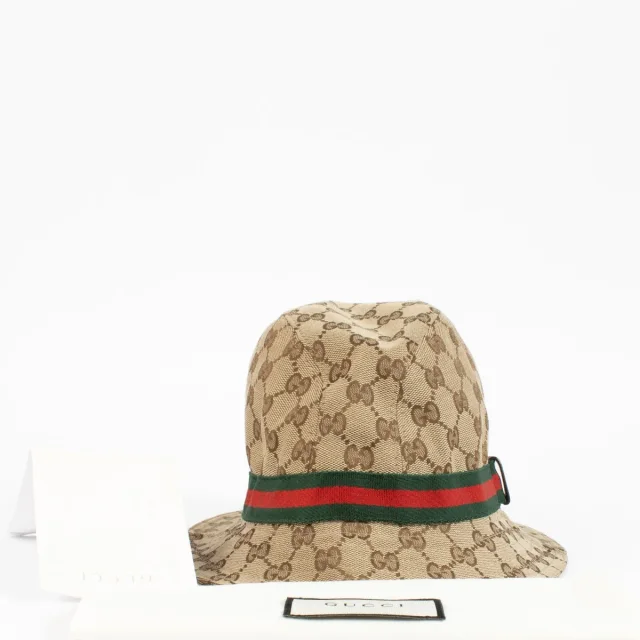 Gucci GG Canvas Bucket Hat - Size S in Canvas from Labellov, photo 4 of 4