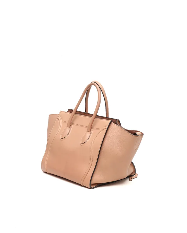 Celine Luggage Phantom Bag in Suede from A Retro Tale, photo 3 of 7