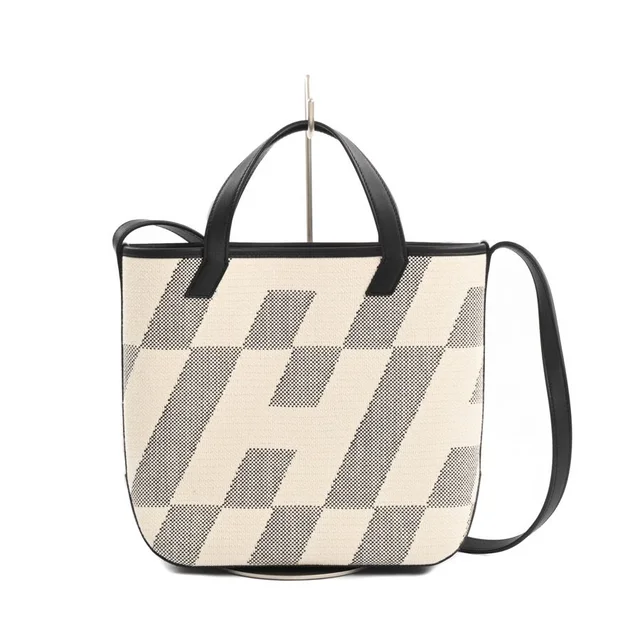 Hermès Tote Bag Black in Black Canvas from The Reluxe