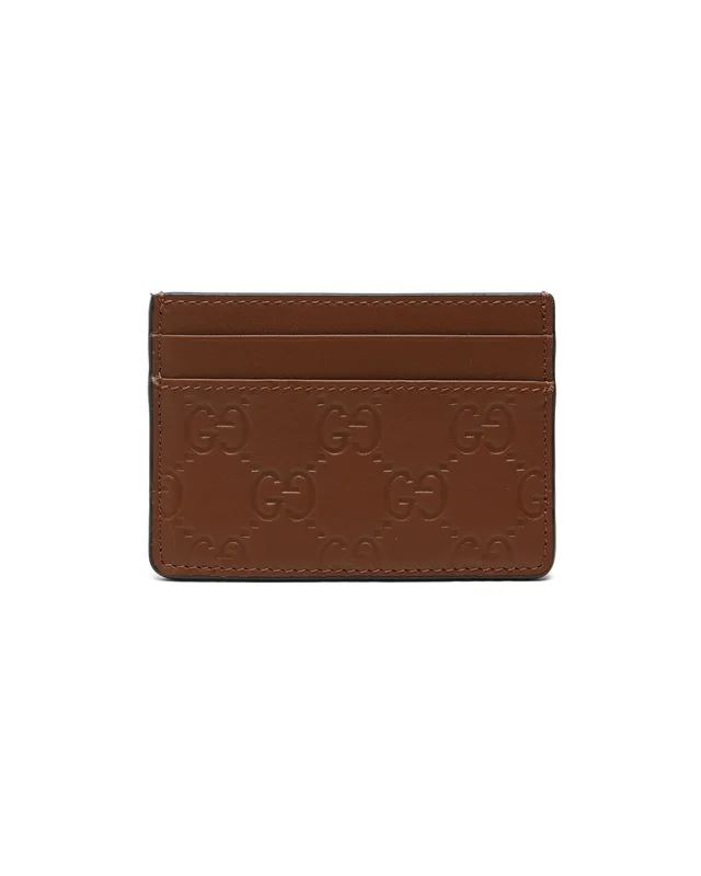 Gucci Guccissima Card Holder in Leather from A Retro Tale, photo 2 of 2