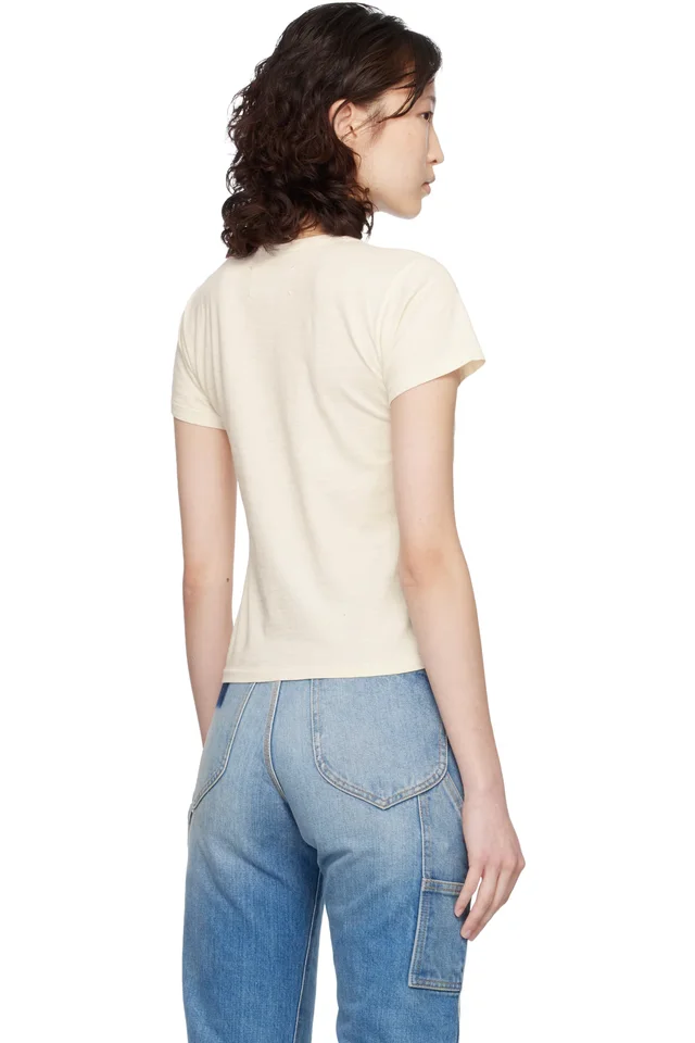Maison Margiela Off-White 'Badlands' T-shirt, photo 3 of 4 from SSENSE