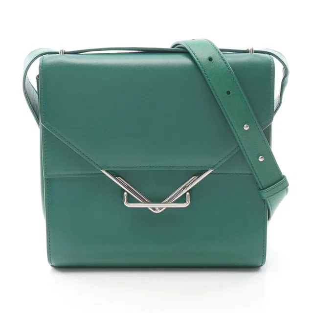Bottega Veneta The Clip Leather Shoulder Bag in Leather from LuxUness