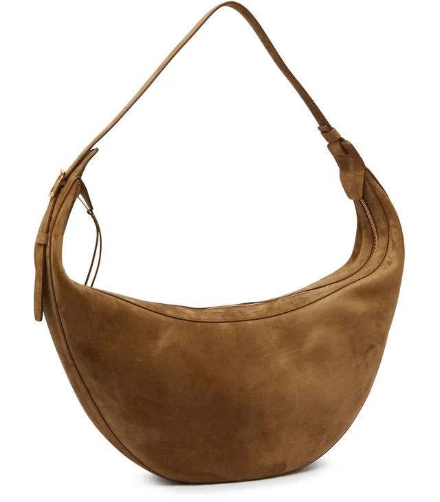 KHAITE Augustina hobo bag in Brown 100% calfskin, photo 3 of 8 from 24S (Canada)