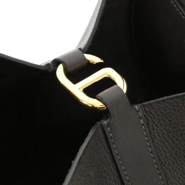 Hermès In The Loop calfskin bag in Brown Calfskin from LuxUness, photo 6 of 9