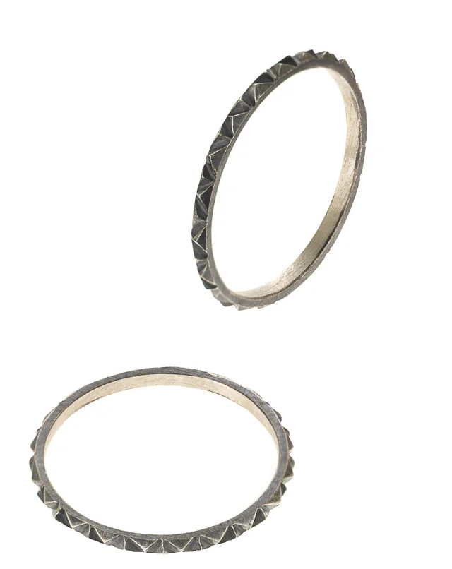 Maria Black Wanda Ring, Oxidized Silver from Cultstatus, photo 1 of 1