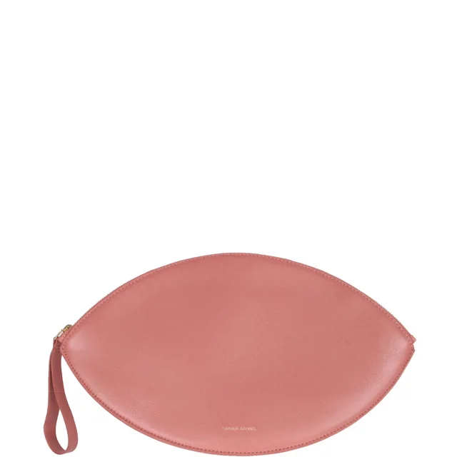 Mansur Gavriel Oval Clutch Lamb, Blush from Cultstatus, photo 1 of 1
