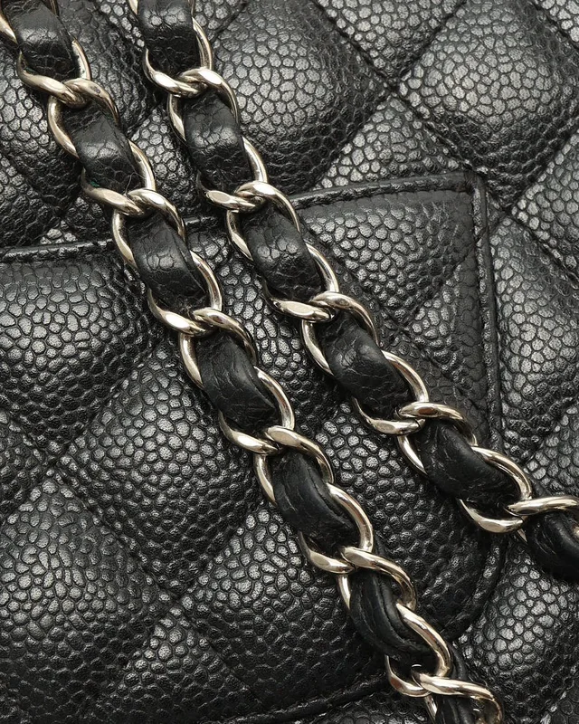 Chanel Caviar East West Flap Bag in Caviar leather from A Retro Tale, photo 6 of 10