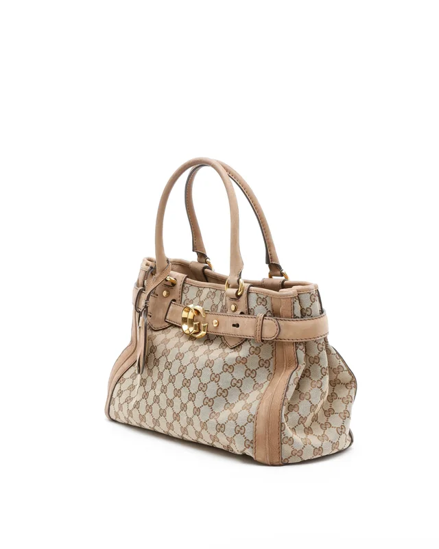 Gucci GG Running Medium Tote Bag in Suede from A Retro Tale, photo 2 of 10