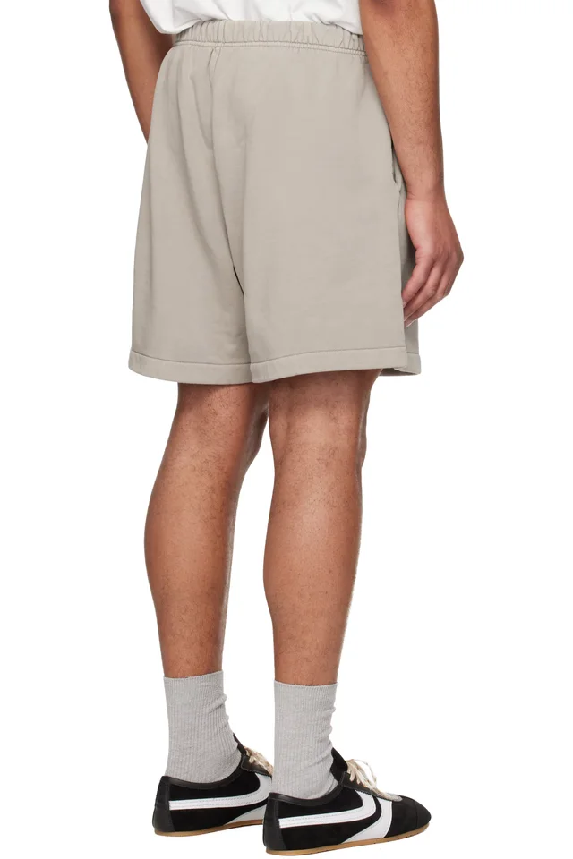 Fear of God ESSENTIALS Gray Training Classic Sweat Shorts, photo 3 of 4 from SSENSE