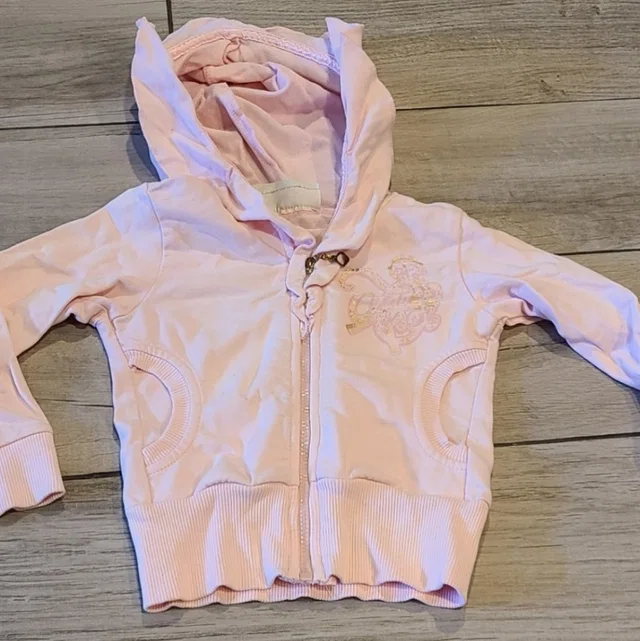 Diesel Ruffled Hood Toddler Sweatshirt in pink from Poshmark