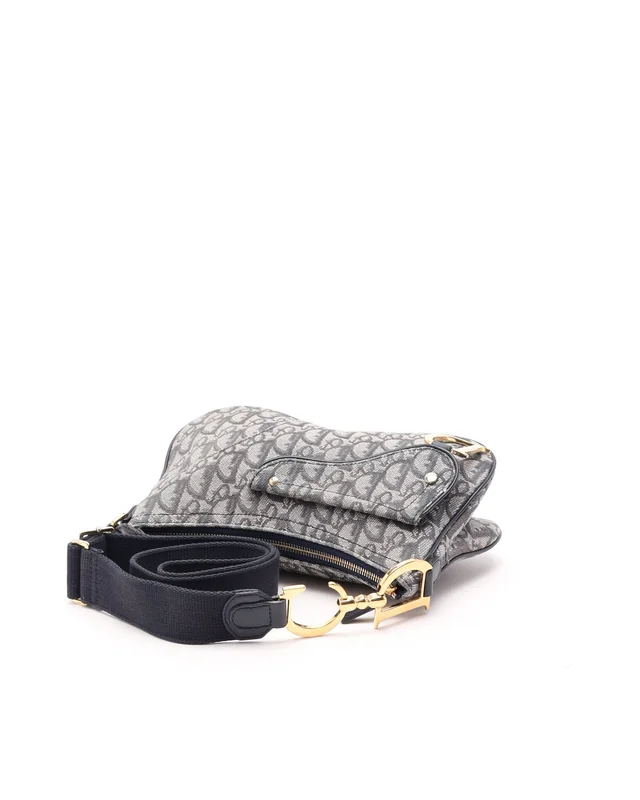 Dior Double Saddle Bag in Canvas from A Retro Tale, photo 5 of 8