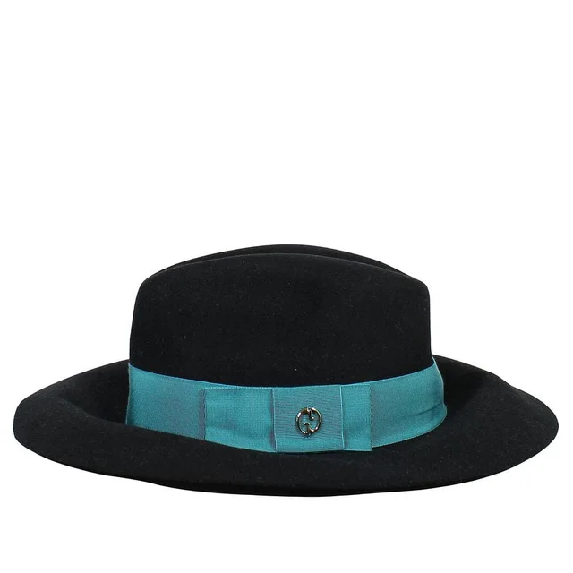 Gucci Rabbit GG Fedora Hat in felt wool from Luxury Promise