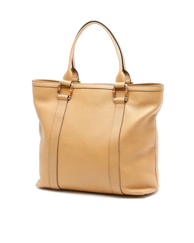 Gucci Bamboo Tote Bag in Leather from A Retro Tale, photo 3 of 8
