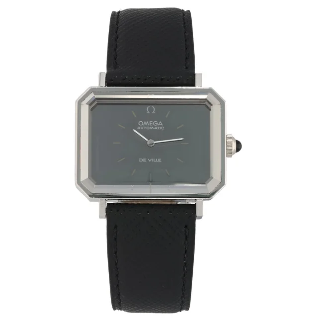 Omega De Ville 31mm Stainless Steel Watch in Leather from H&T