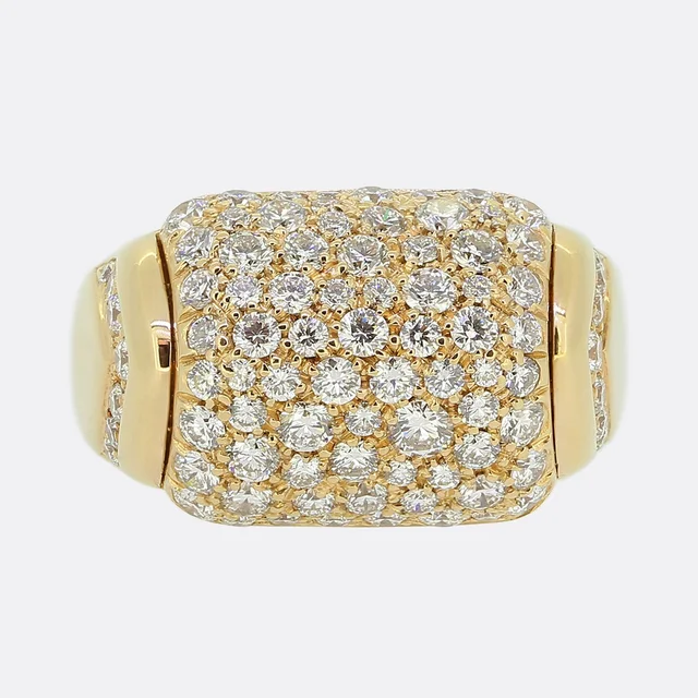 Bvlgari Diamond Musa Ring from The Vintage Jeweller