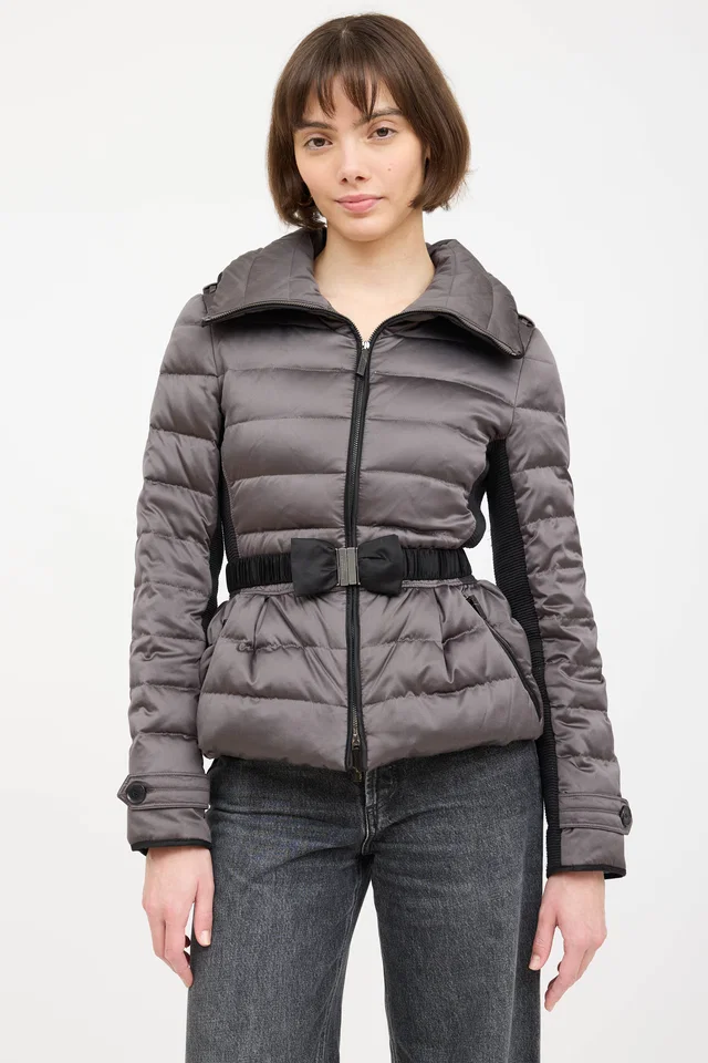 Burberry Cinched Down Belted Jacket from VSP Consignment