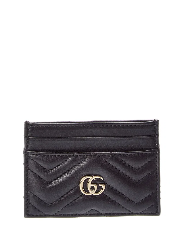 Gucci GG Marount Leather Card Case, image 1 of 1 from Gilt