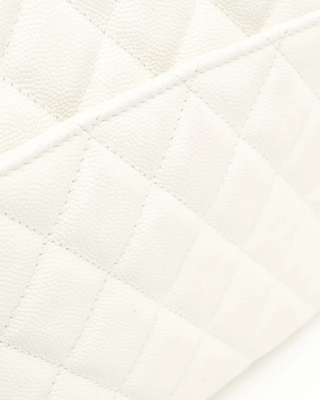 Chanel Caviar Medium Wavy CC Bag in Caviar leather from A Retro Tale, photo 10 of 13